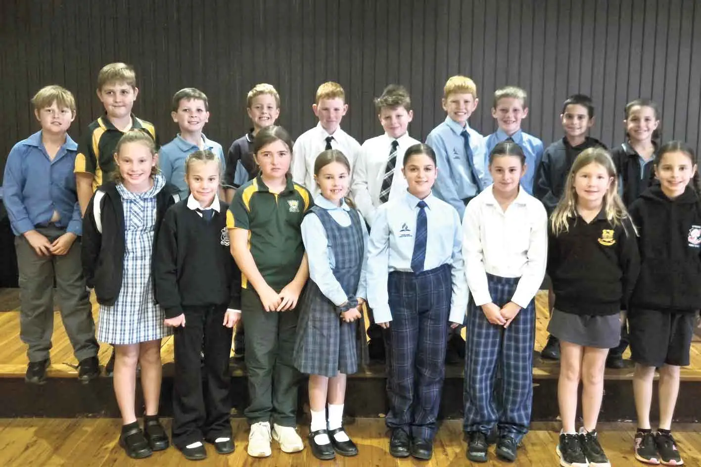 <p>Younger entrants at the CWA Far Western Group public speaking competition in Narromine on May 19. Photos: Alex Gartside.</p>\\n