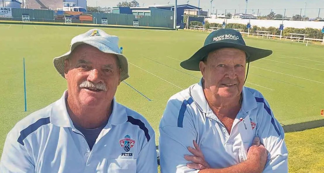 Great action on cold show day at RSL Combo bowls