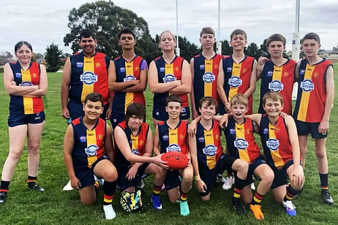 <p>Getting better every week, Dubbo Demons Under 14\\u2019s side. Photo: Supplied</p>\\n