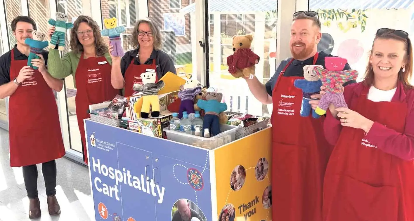 Helping hands needed for Dubbo hospital's Ronald McDonald House hospitality cart
