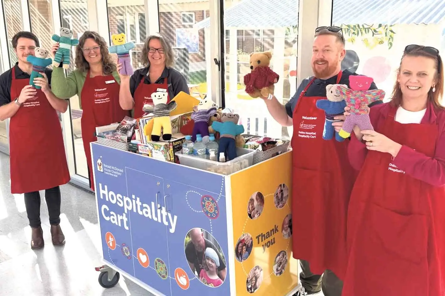 Helping hands needed for Dubbo hospital's Ronald McDonald House hospitality cart