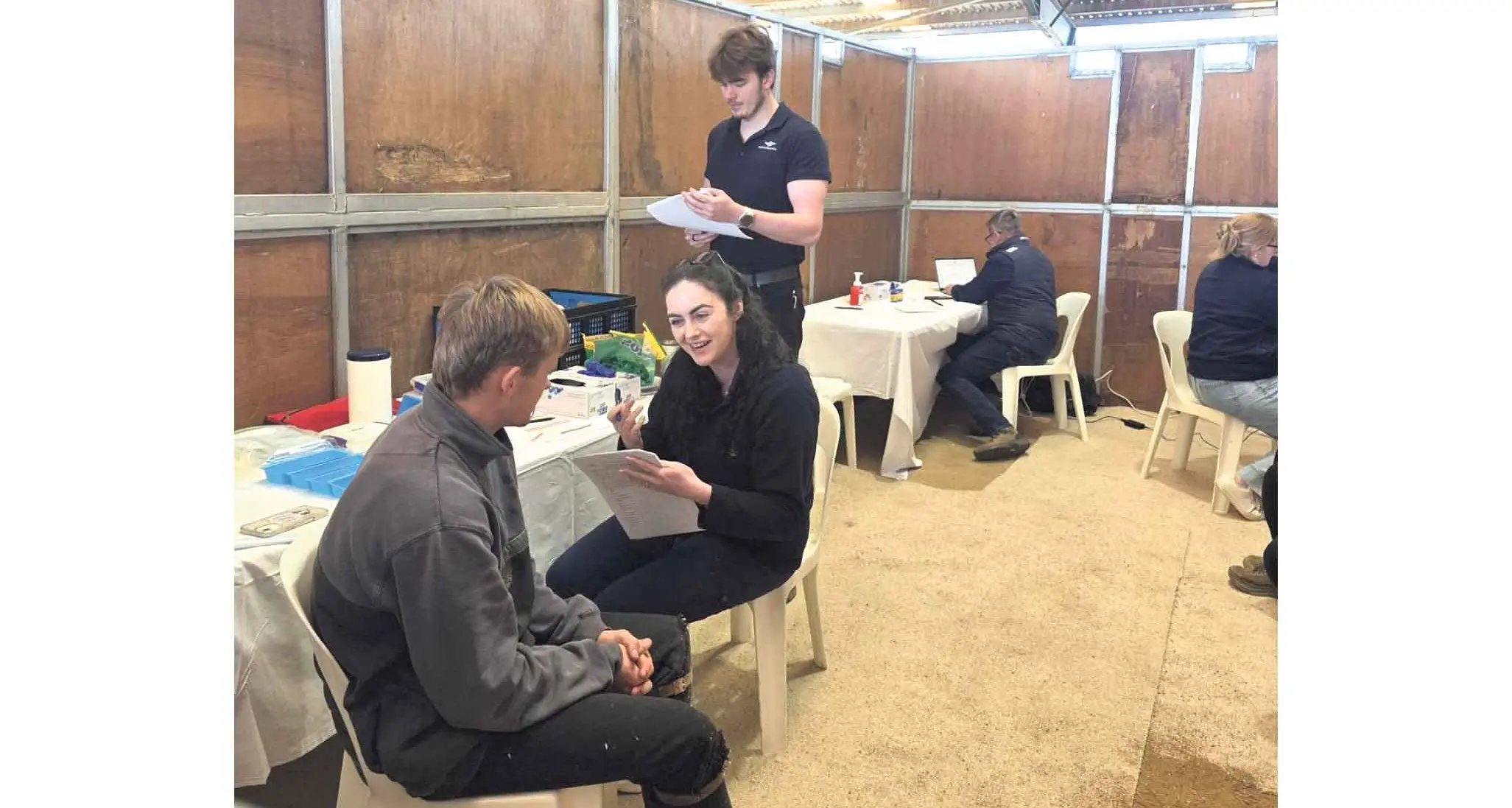 Successful Q Fever vaccination clinics at recent local ag shows