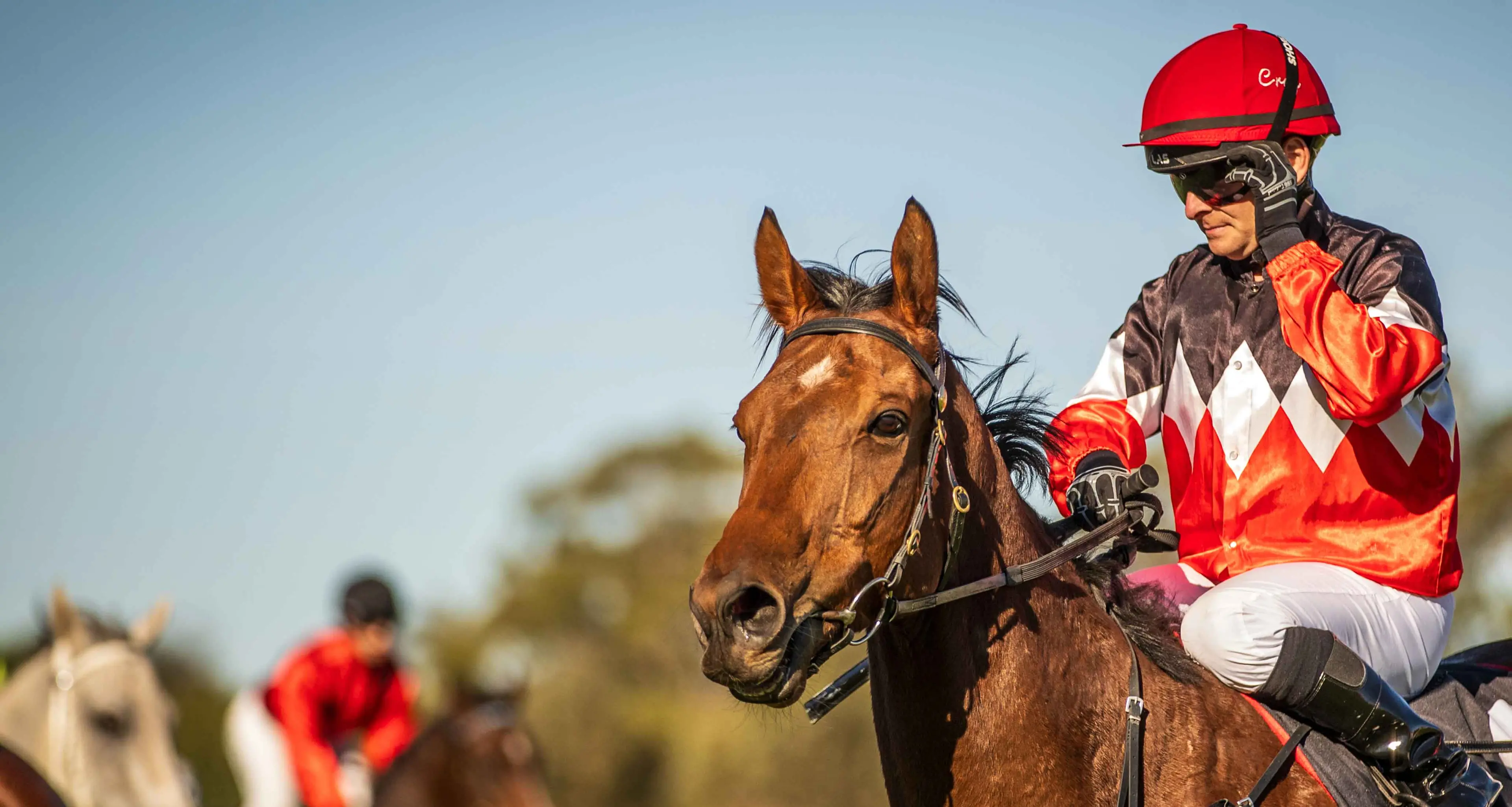 Helicopter helps dry the track ahead of Saturday's Walgett race meeting