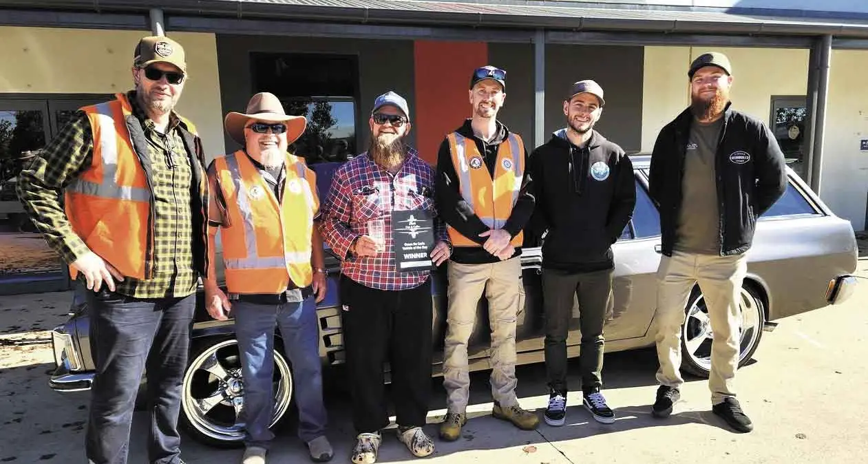 Classic cars and coffee clock up ten years