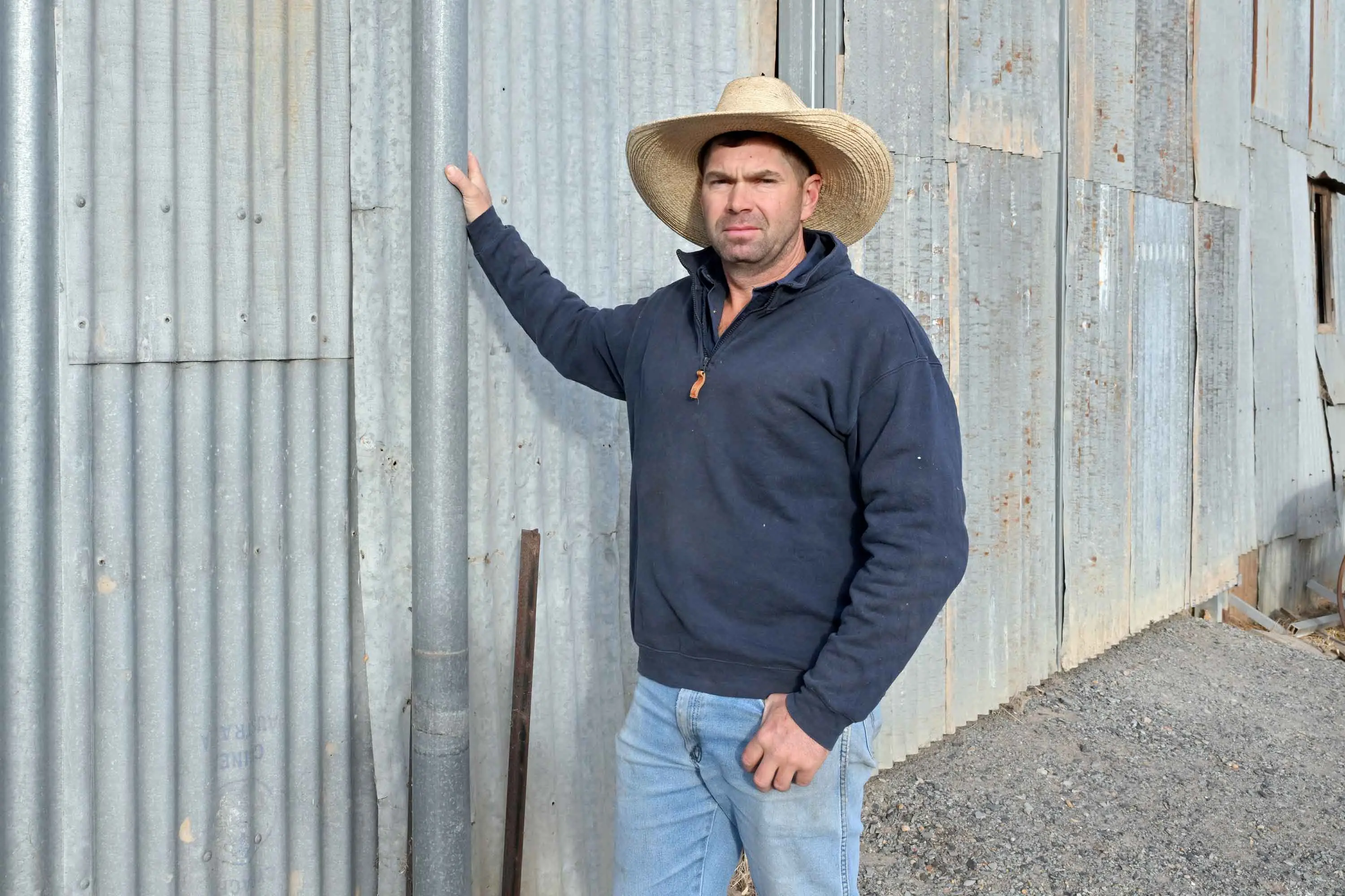 <p>An uncertain weather outlook has Paul Manwaring rethinking his production and market plans. Photo: AAP/Mick Tsikas</p>\\n