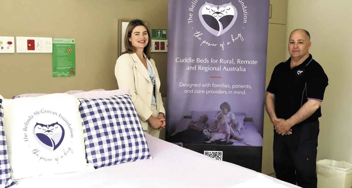 New cuddle bed brings comfort and compassion to Dubbo palliative care unit