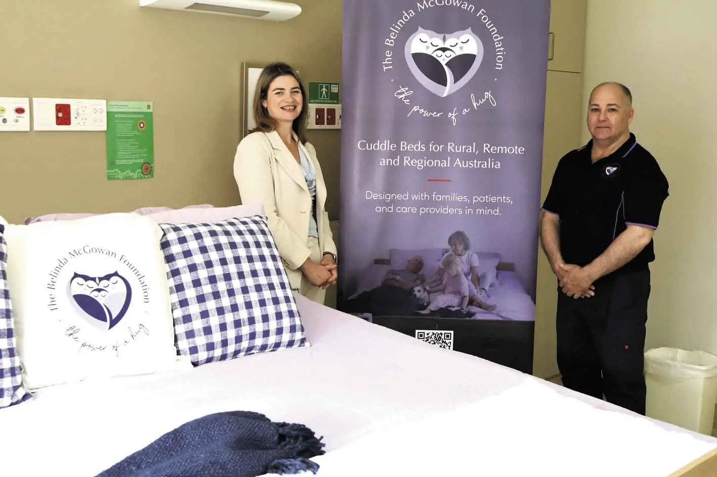 New cuddle bed brings comfort and compassion to Dubbo palliative care unit