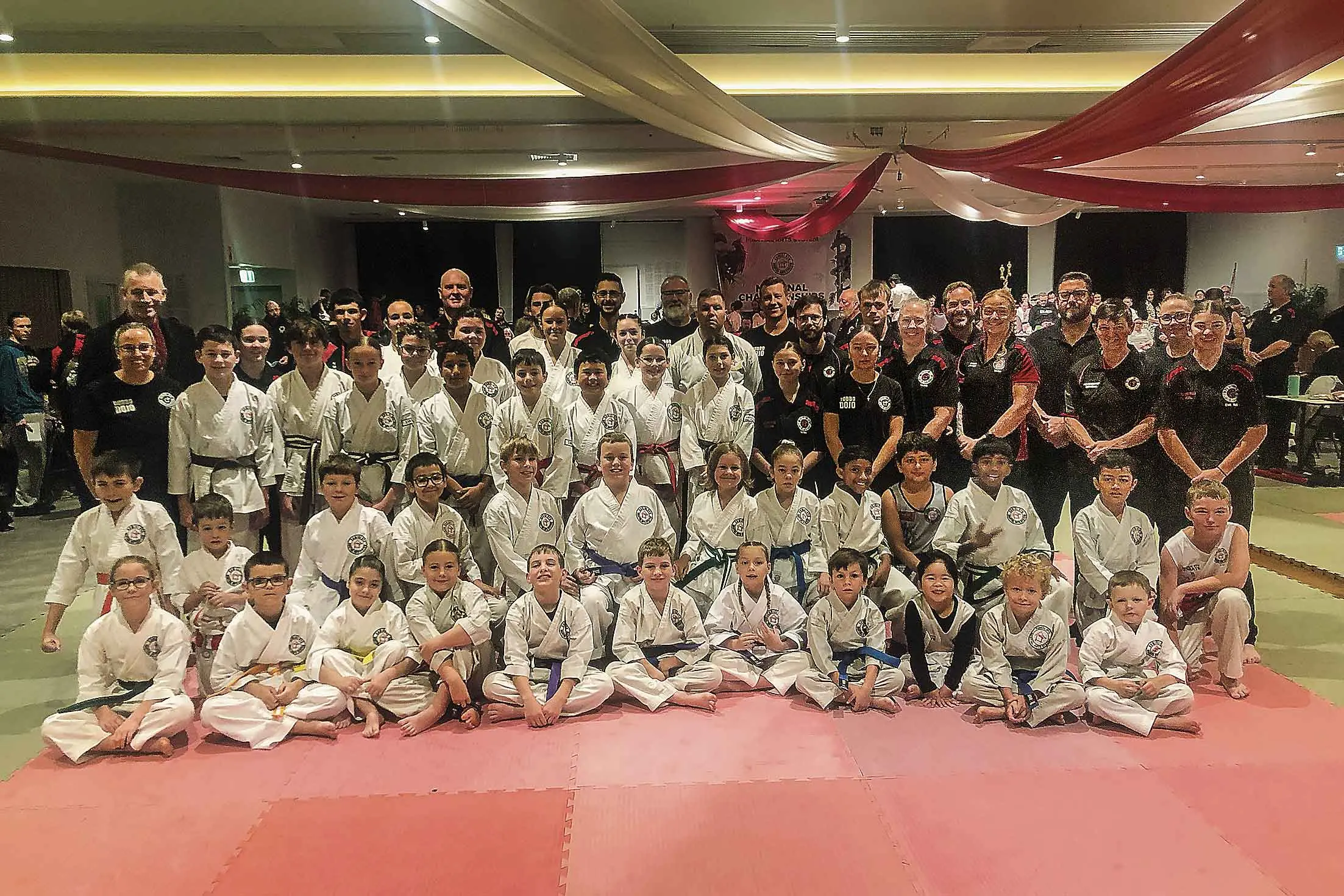 <p>Dubbo competitors and officials at the Kumiai Ryu Martial Arts National Championships in Dubbo on June 13. Photos: Dubbo Photo News/Ken Smith</p>\\n