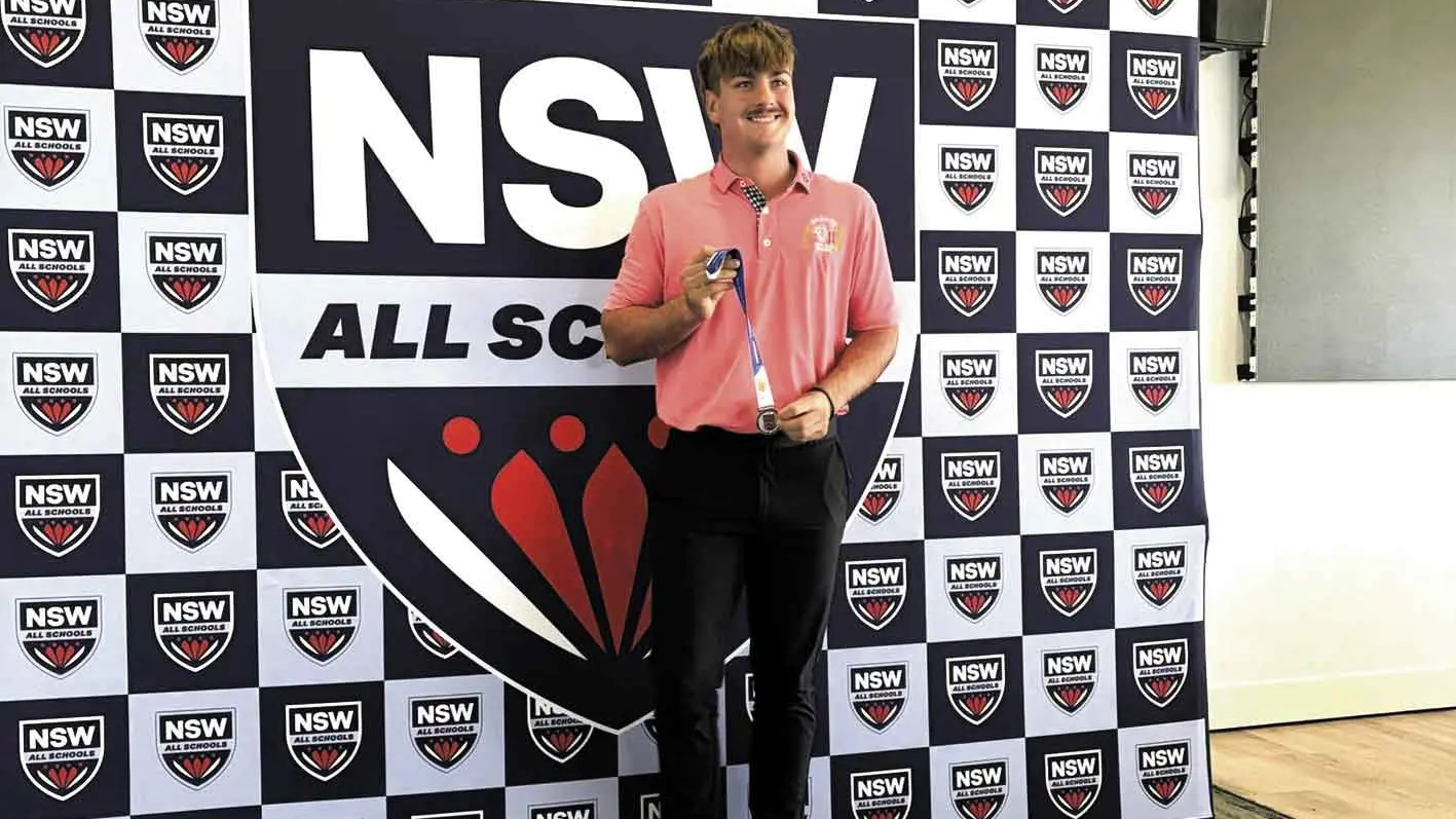 Golf ace Cooper bags NSW CHS; is now off to Australian nationals