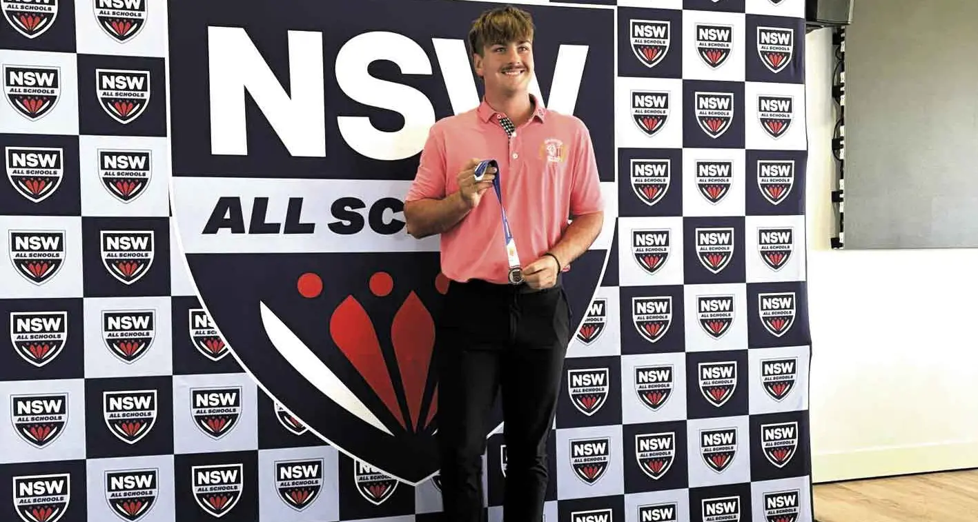 Golf ace Cooper bags NSW CHS; is now off to Australian nationals