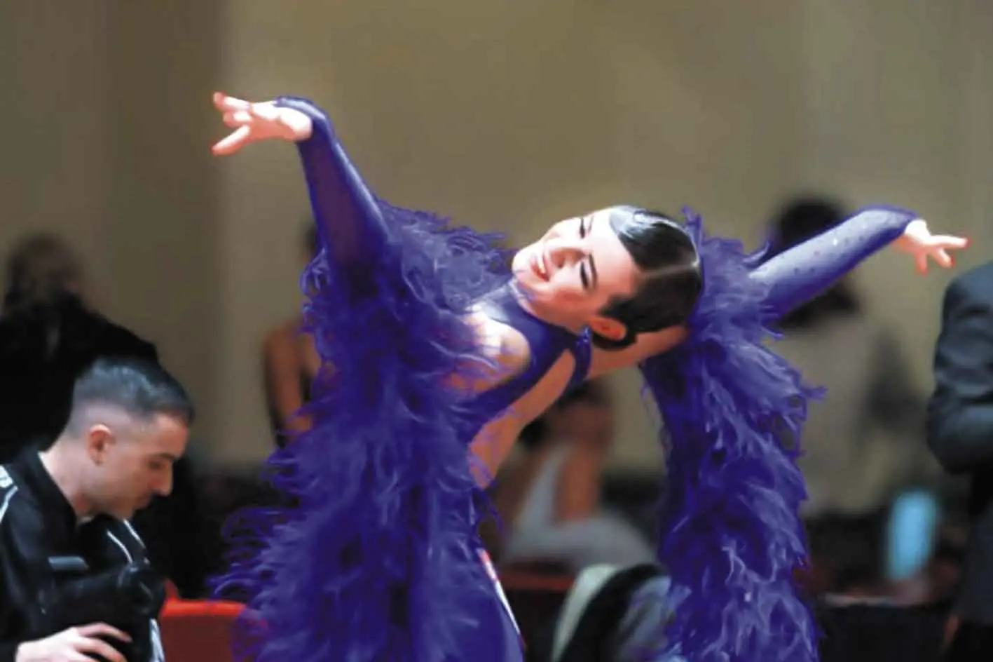 <p>Sixteen-year-old Miranda Pfeiffer performed as a featured Latin artist at the Schools Spectacular recently. Photo: Supplied</p>\\n