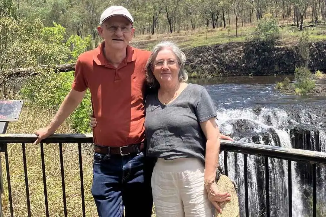 <p>Tony and Michelle McLellan opted for rewarding rural medical careers and a slice of the good life. Photo: AAP</p>\\n