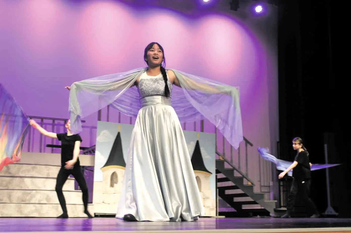 <p>Jana was one of many students performing in \"Frozen\" at St John\\'s Primary. See more photos in the social pages. Photo: Supplied</p>\\n