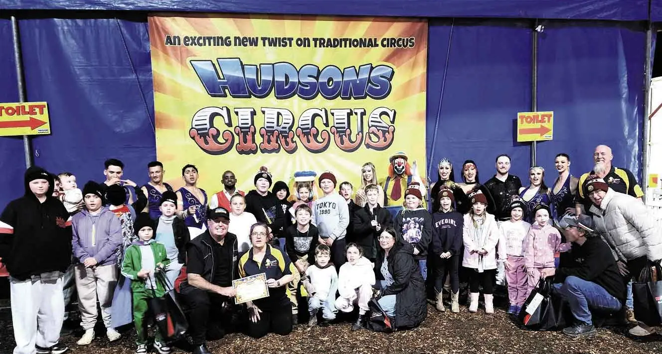 Hudsons Circus welcome 60 in support of Capes4Kids