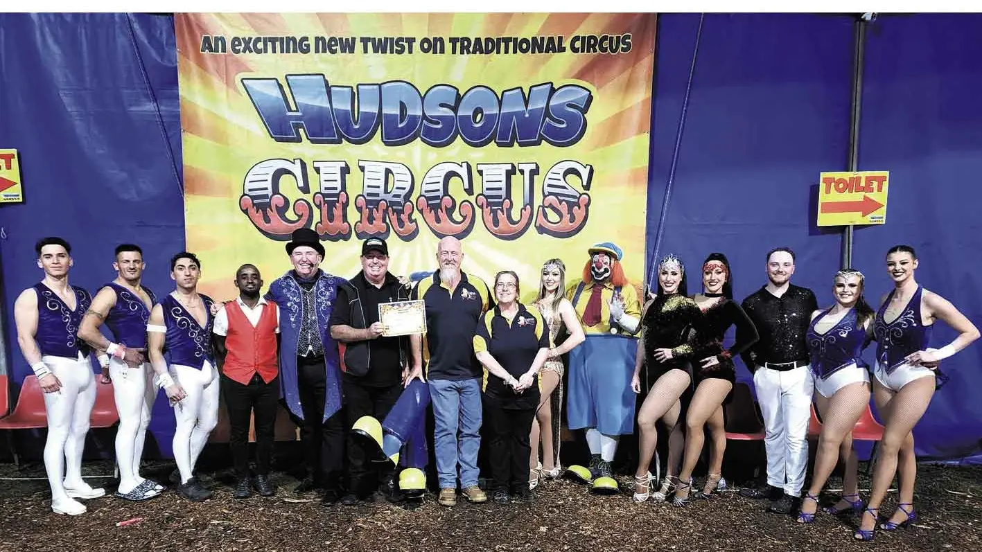 Hudsons Circus welcome littlest superheroes and their families