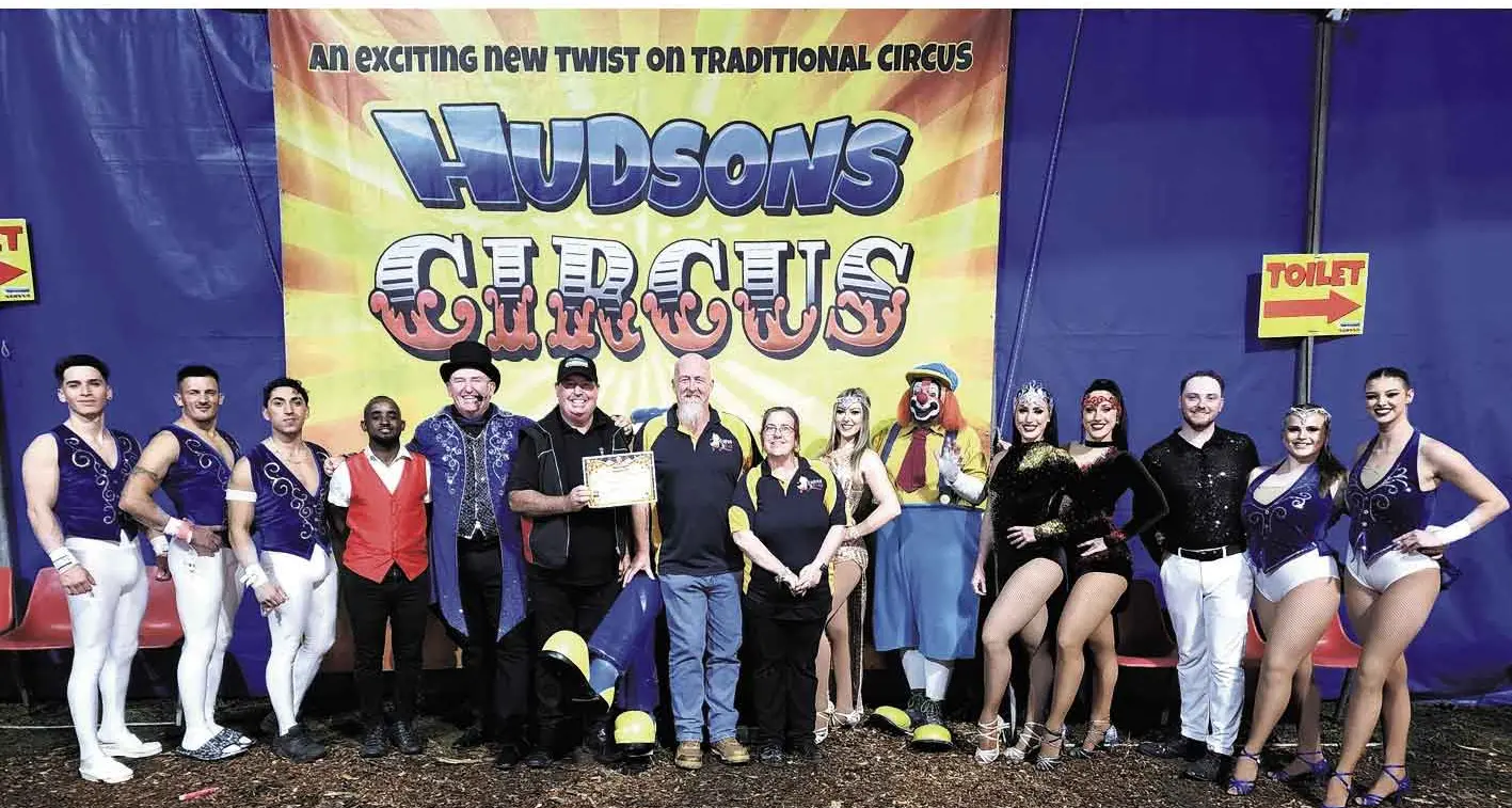 Hudsons Circus welcome littlest superheroes and their families