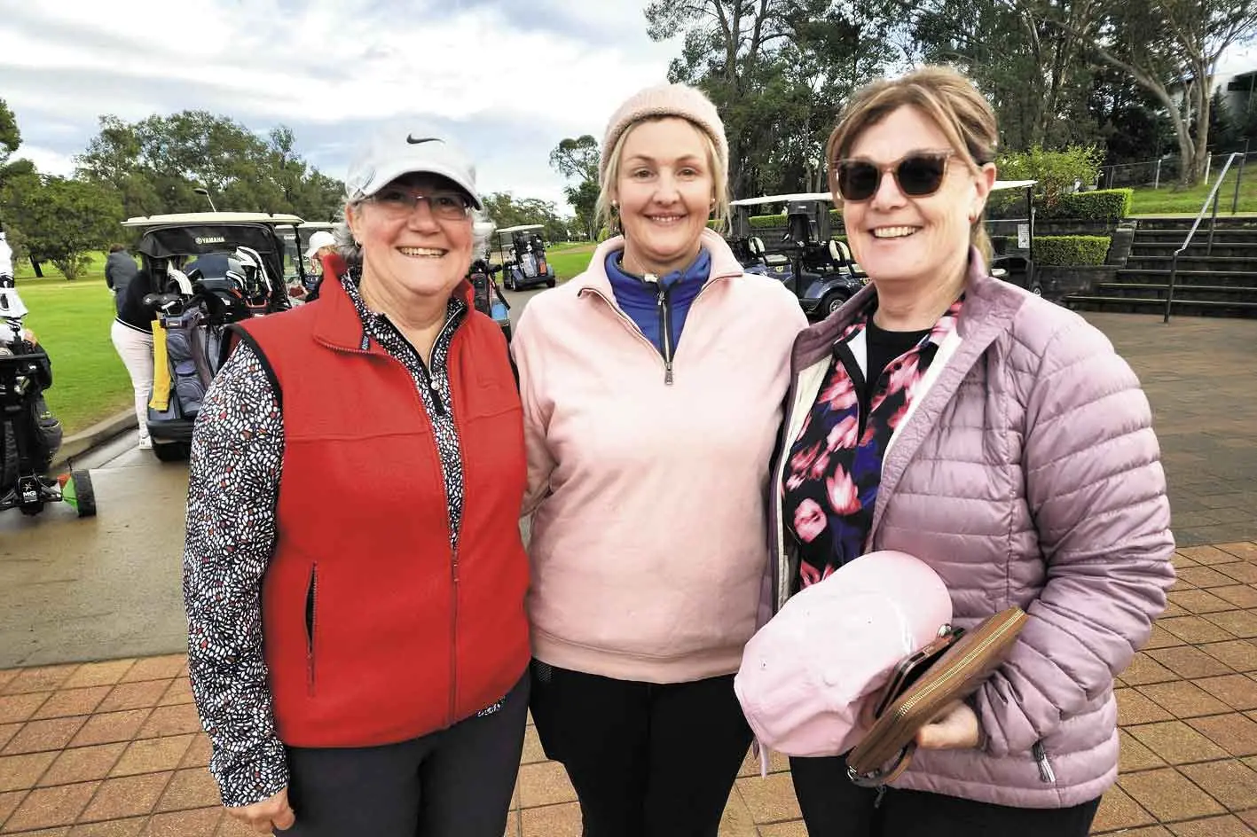 <p>Some of the 83 ladies contesting the Dubbo Ladies Open on June 28: Deb Robinson, Karen Poulter and Celia Taylor. Photos: Dubbo Photo News</p>\\n