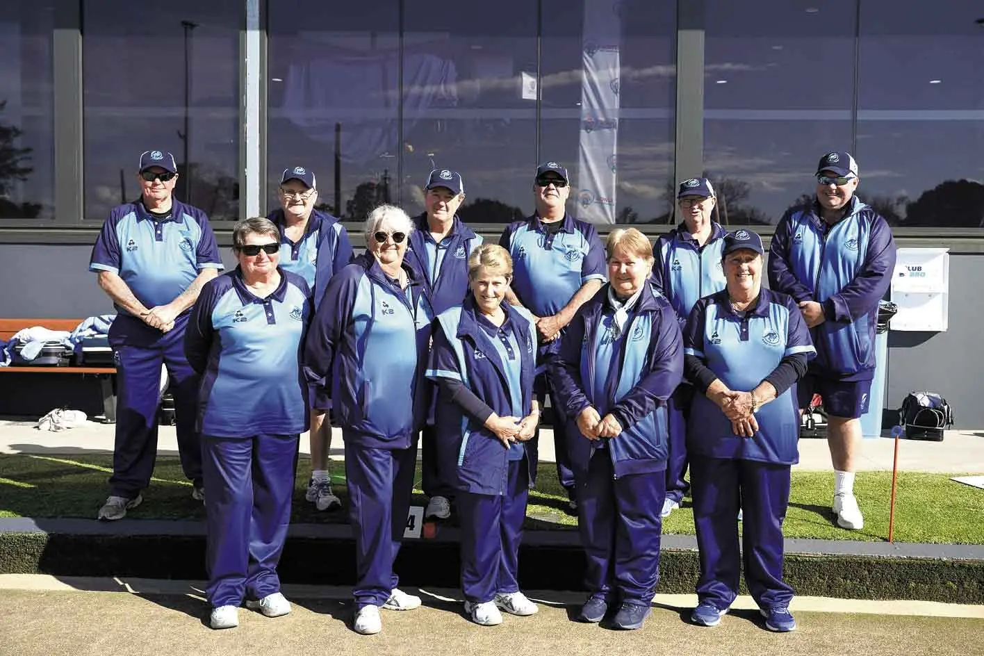 <p>Markers for the seven-aside comp. Photo: Supplied. </p>\\n