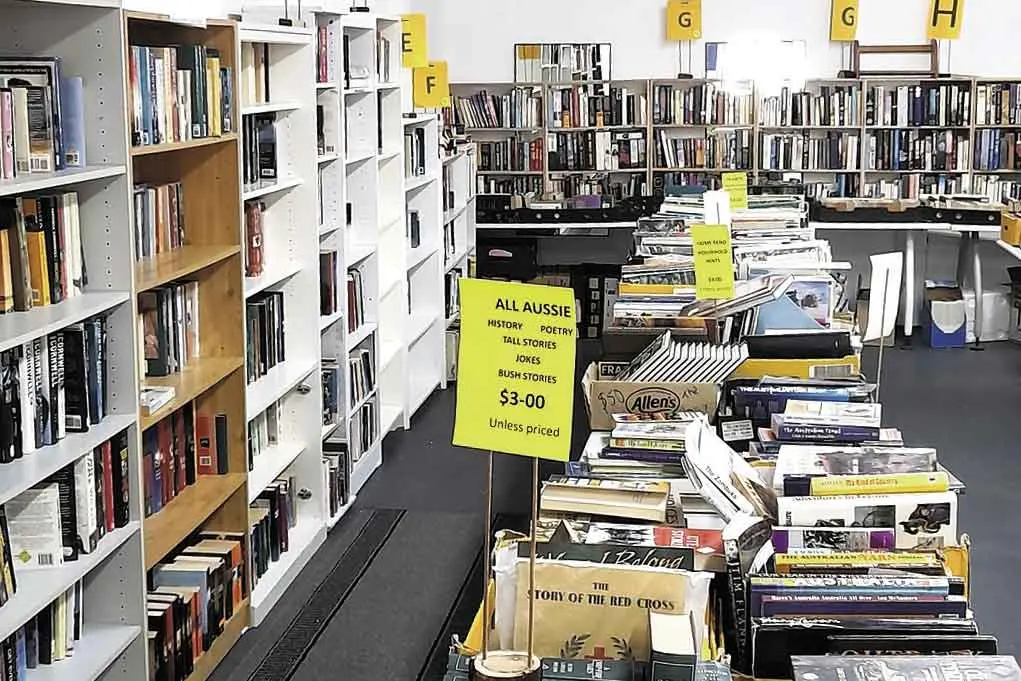 <p>Fiction all sorted by author alphabetically at Wellington Lions\\' Pre-Loved Books. Photo: Wellington Lions Club</p>\\n