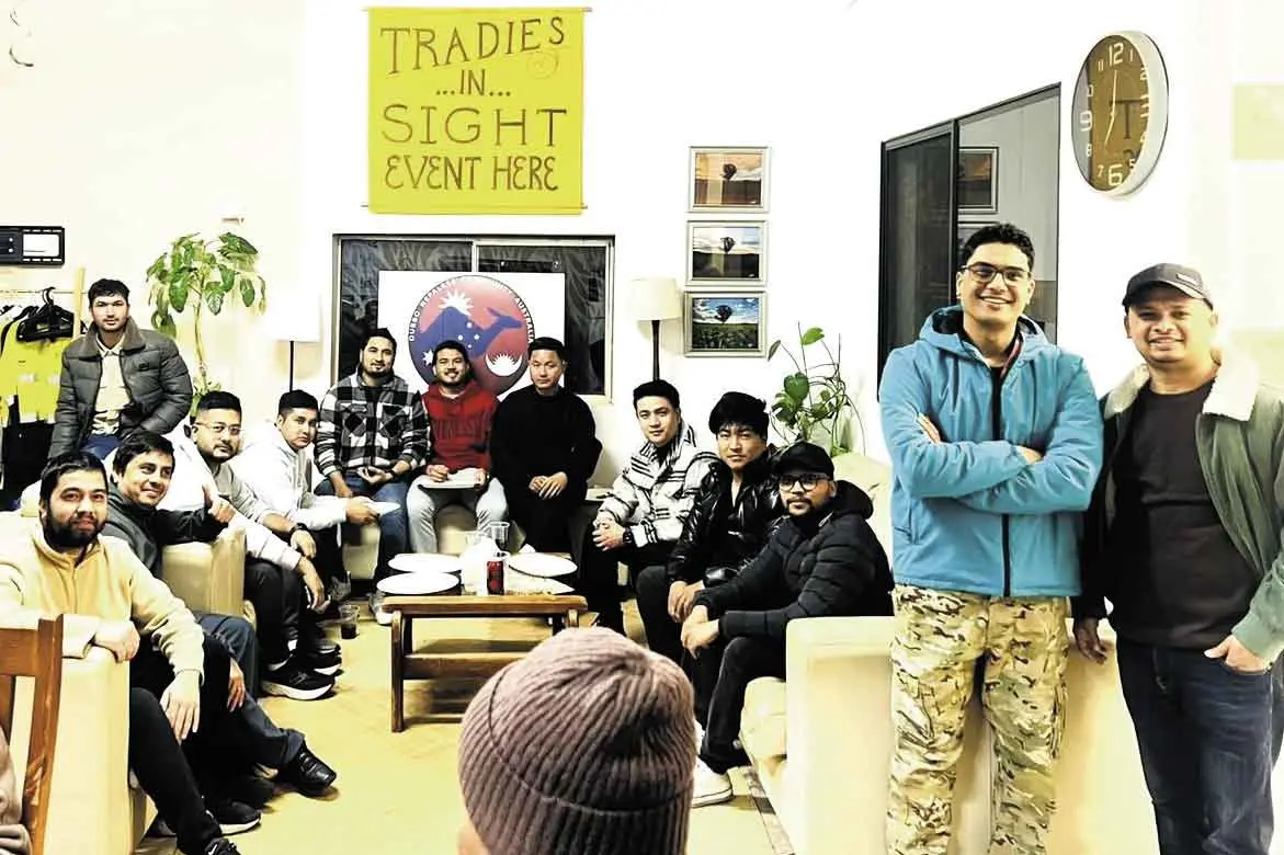 <p>An event for men in Dubbo took place on Friday, July 3, at the Tradies in Sight premises. Photo: DNCA</p>\\n