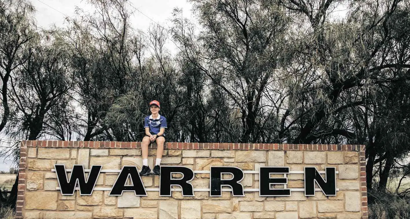 Warren lad aims to raise $1 million walking to Canberra for Little Wings