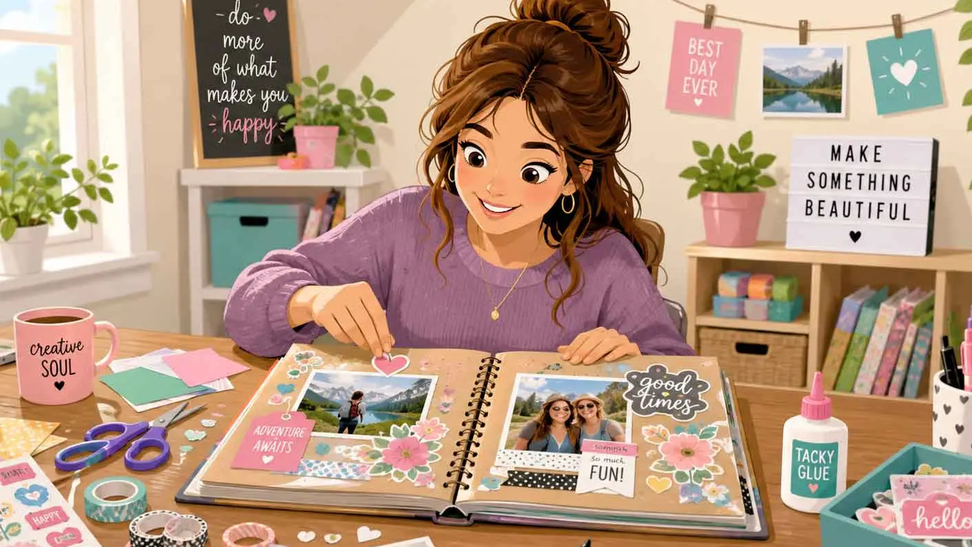 The good enough parent: Unhinged scrapbooking