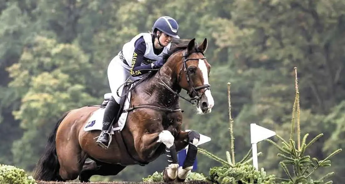 High bar reached by equestrian Olivia, with national rep dream coming true!