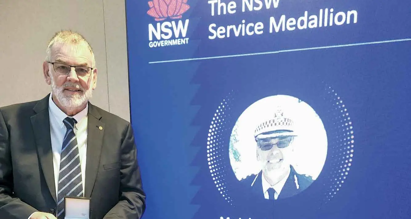 Ambo John Stonestreet recognised for 45 years' dedicated service