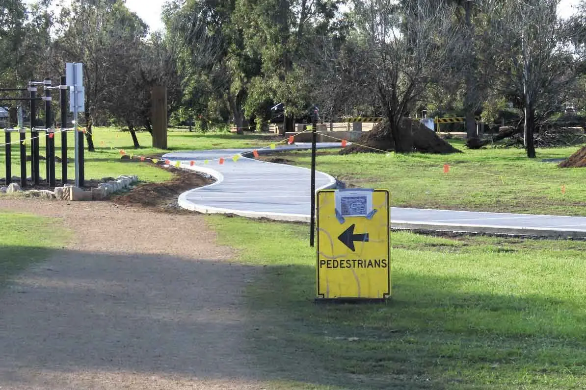 <p>July was a busy month for works around the Regand Park North Picnic Area. Photo: Dubbo Photo News/Ken Smith</p>\\n