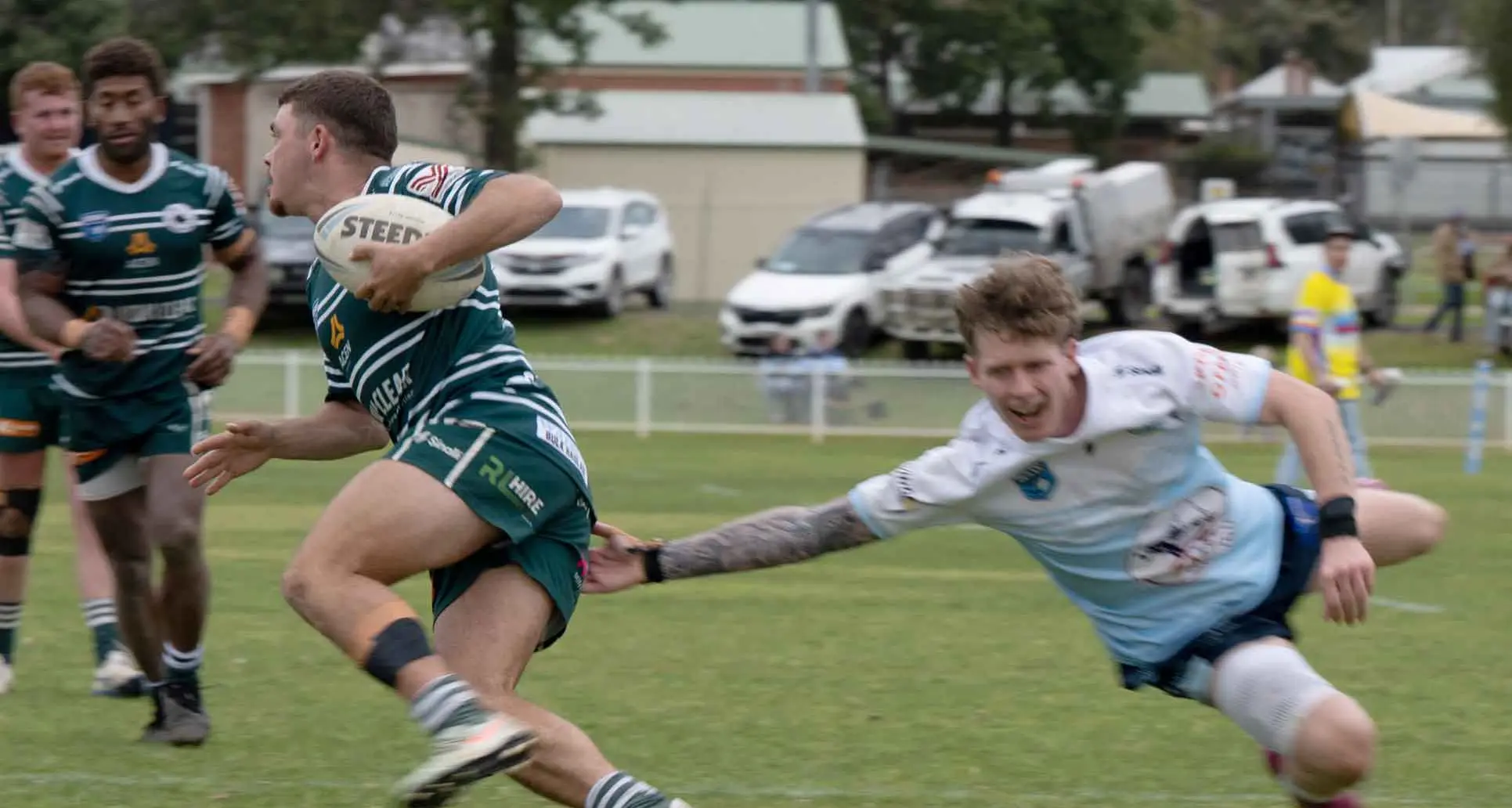 Roosters just prevail in a bush football thriller!