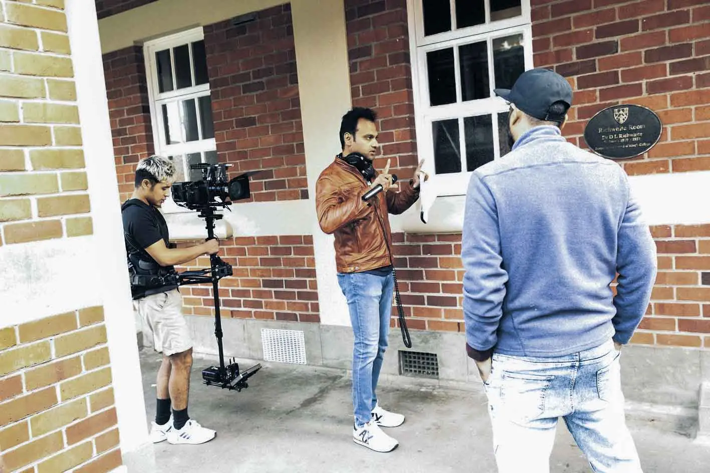 <p>Dubbo filmmaker Jose Sunny in action. Photo: Supplied</p>\\n