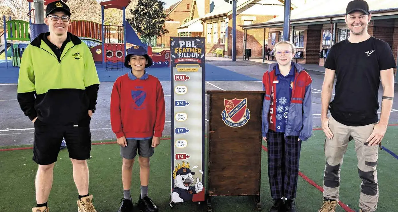 \"Feather fill-up\" promotes positive behaviour at Dubbo Public School