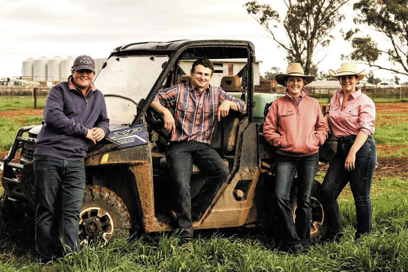 Trangie family moves from paddock to page as face of RB Sellars