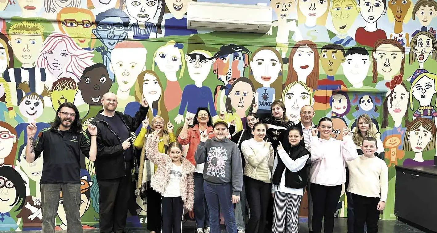 Creativity and community come together with recent unveiling of new youth mural