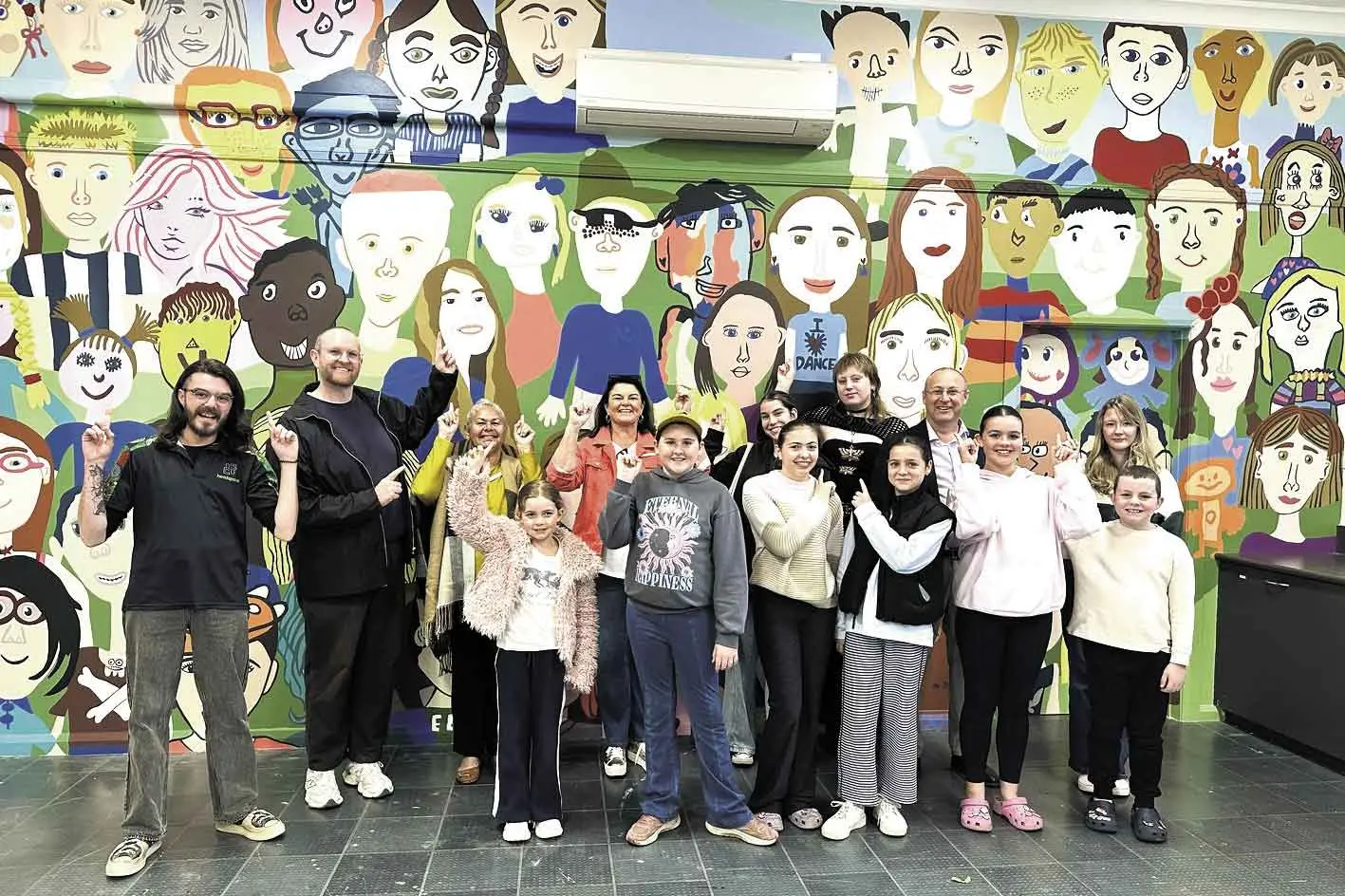 Creativity and community come together with recent unveiling of new youth mural