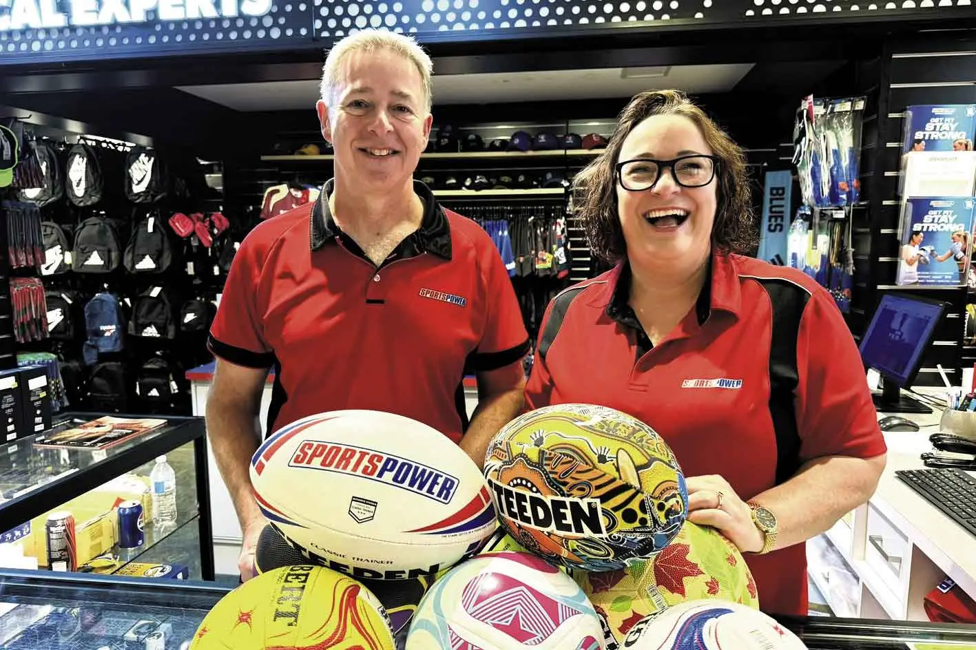 <p>Anthony Barnes with long-term employee Veronica Schulz. Photos: Supplied</p>\\n