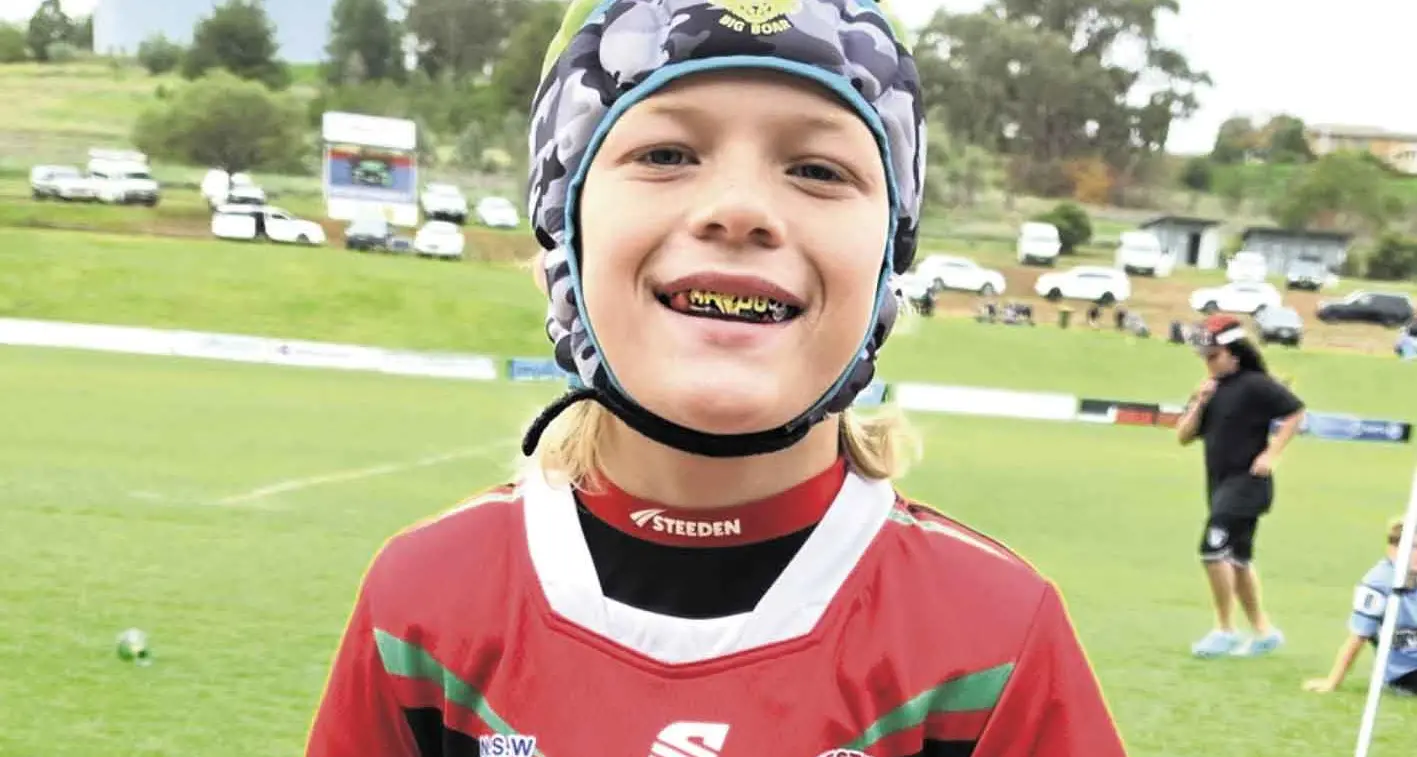 Footy hopeful Kayden is after a helping hand