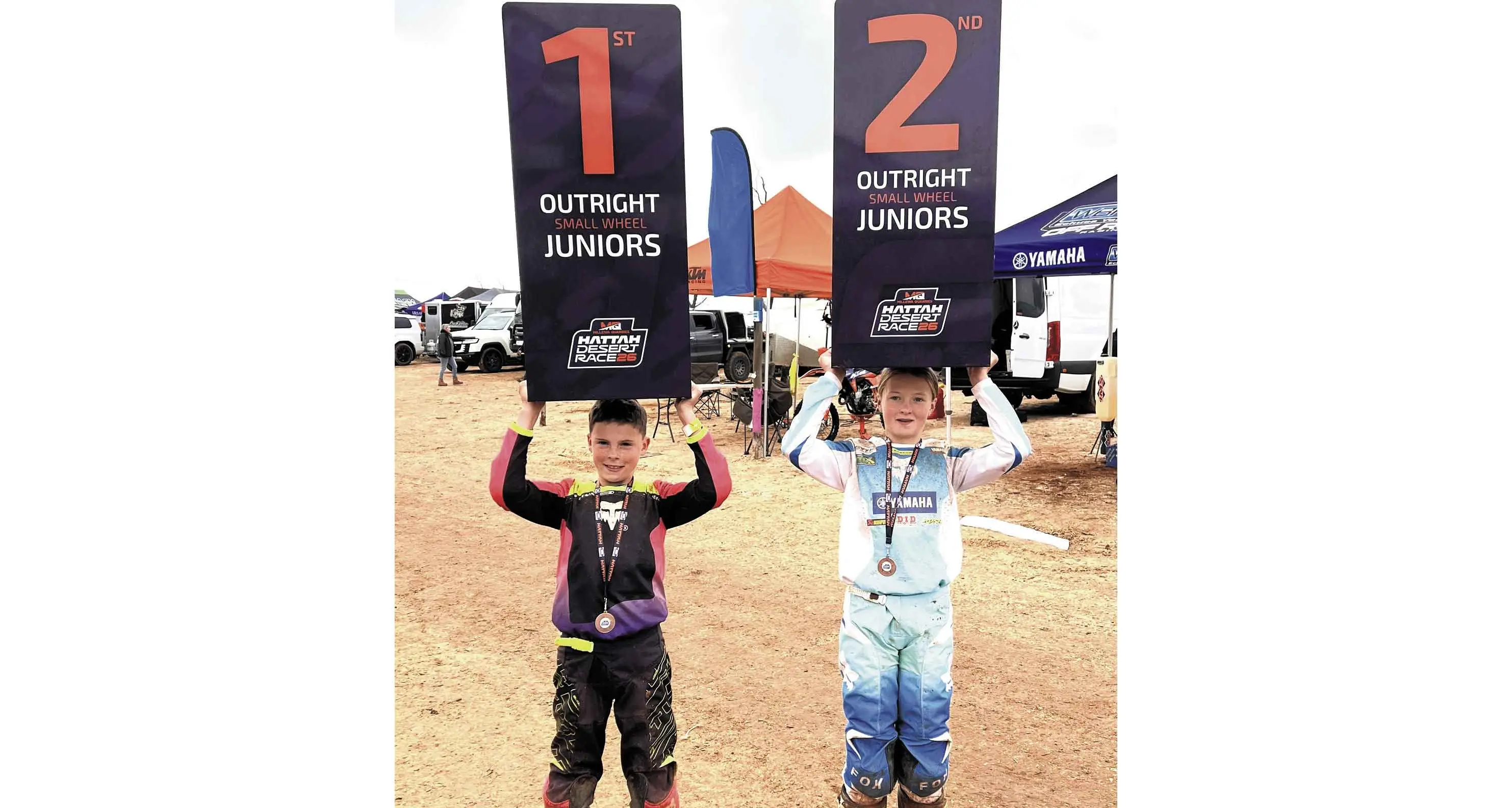 Cousins take one-two finish in Mallee desert enduro race