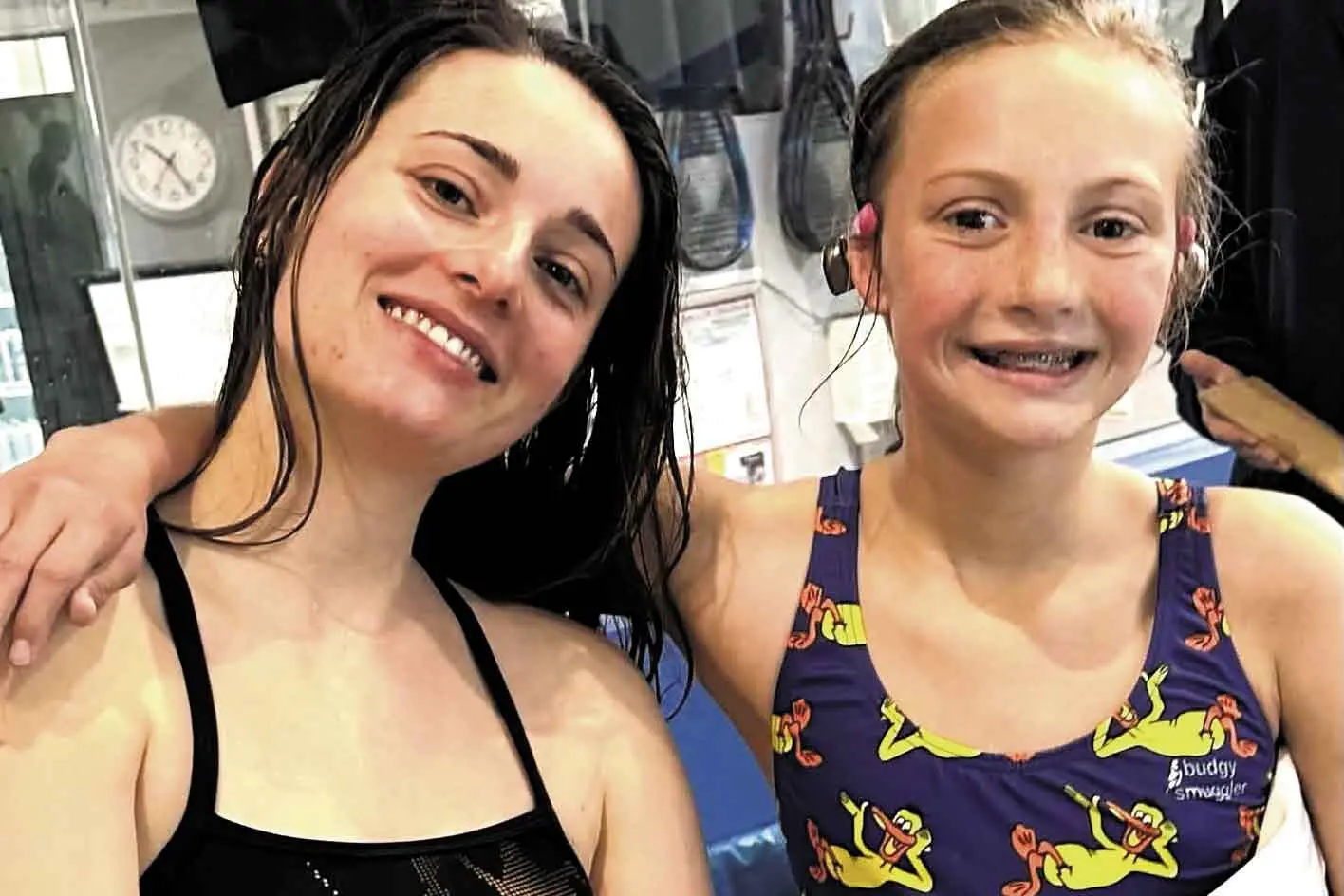 <p>Young Ducks: the inaugural winner of the Intersport August Trophy Race, Louise Poulain, with Tilly Barling. Photo: Supplied</p>\\n