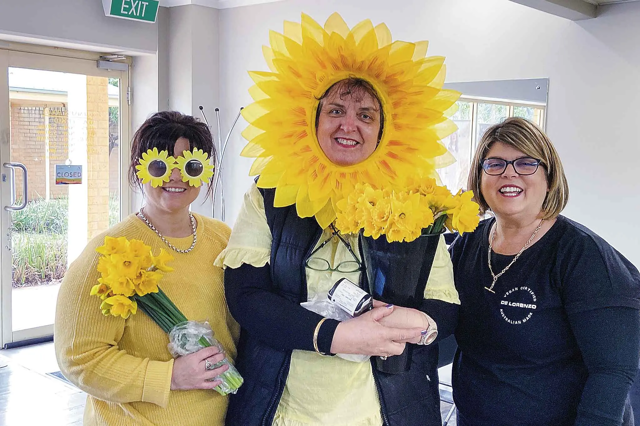 <p>Ready for Daffodil Day on August 20? Jackie Pratten, Leeanne Shields and Jenny Hunt are raring to go. Photo: Supplied</p>\\n