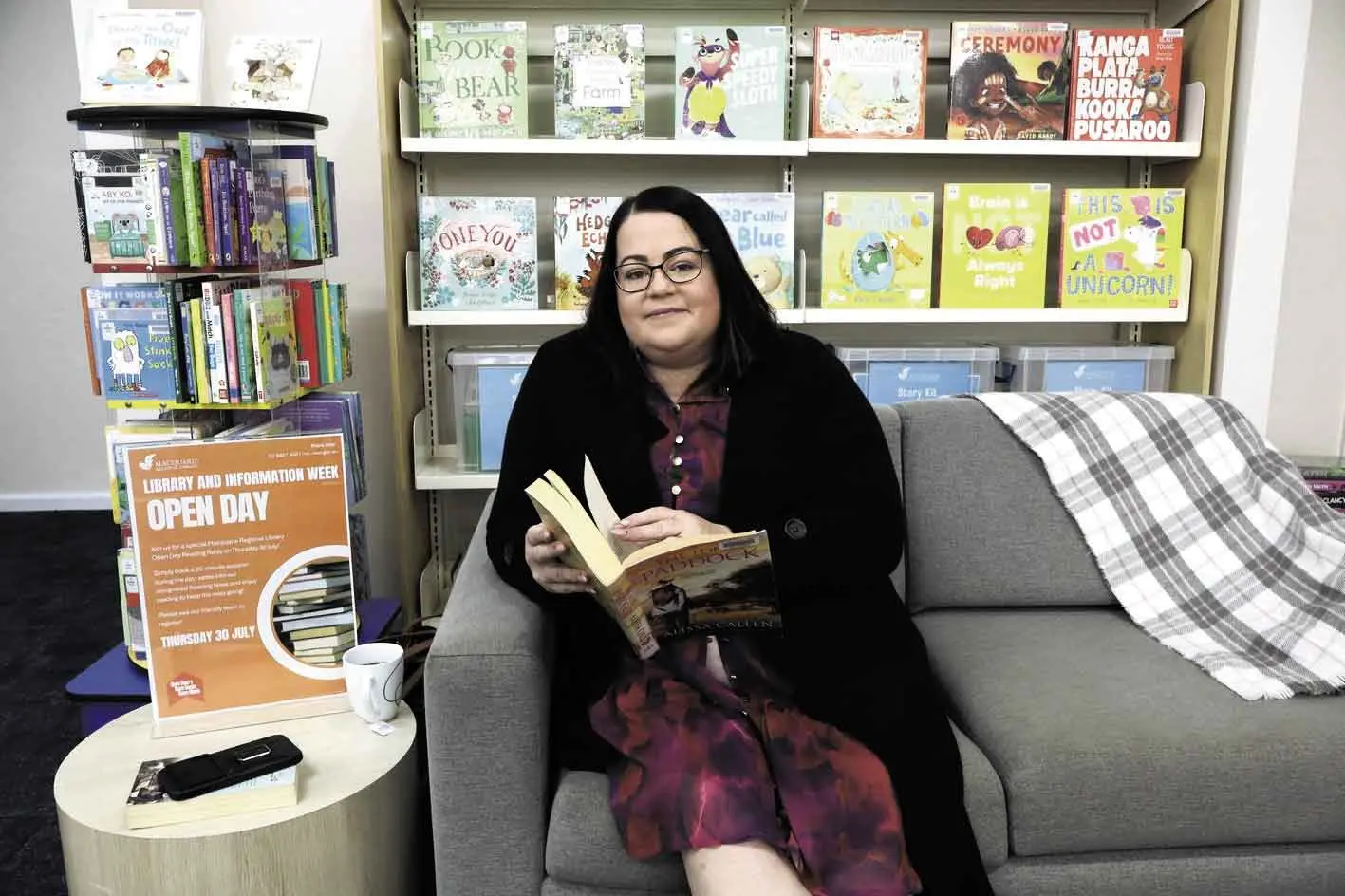 Reading relay a highlight of local libraries’ Open Day