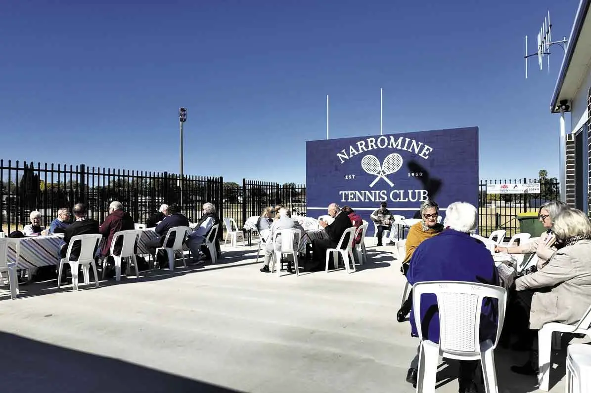 <p>Volunteers at the thank you function in Narromine on Friday, August 7. Photo: Dubbo Photo News</p>\\n