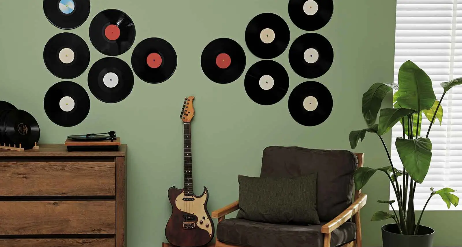 Vinyl revival spins records into home décor