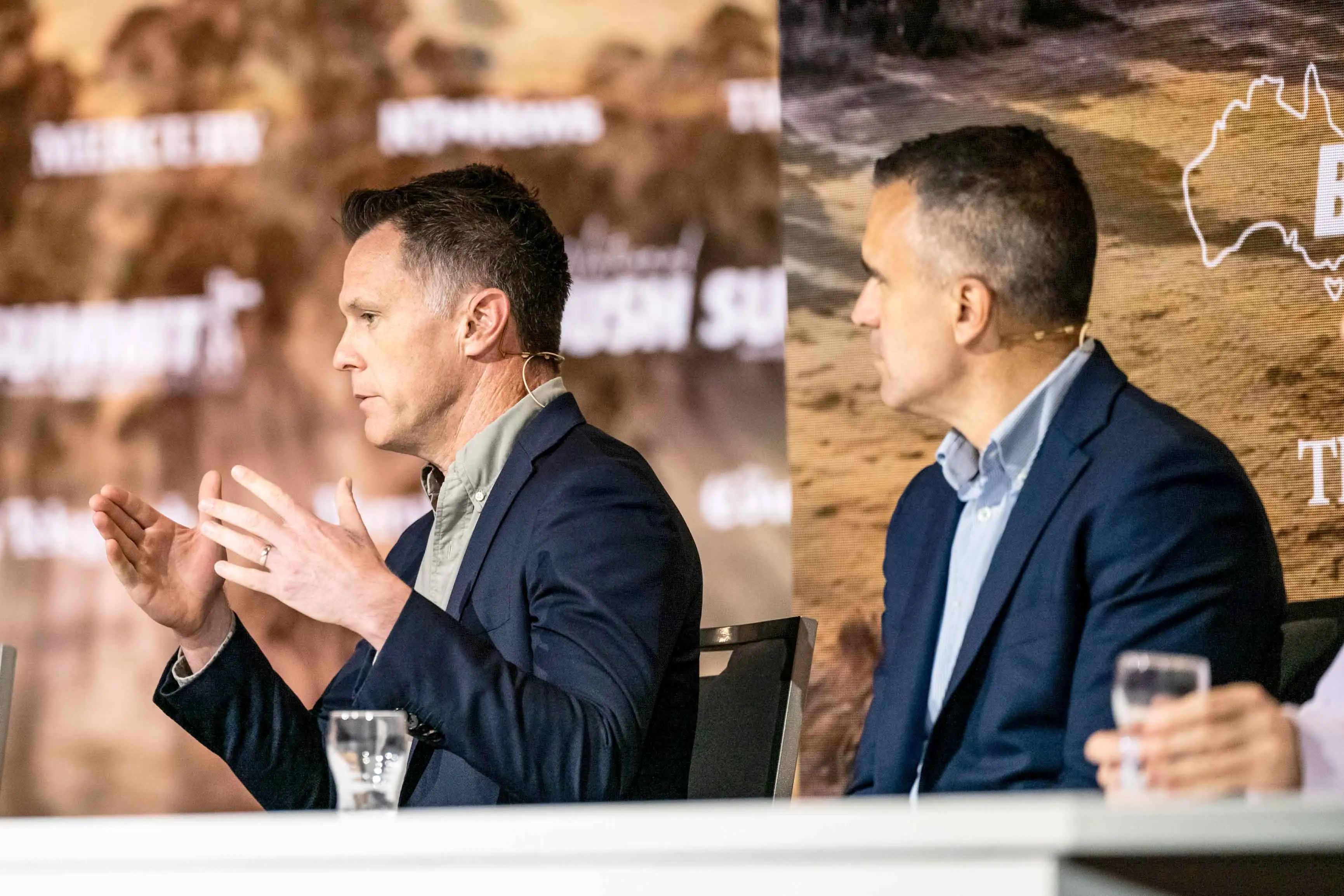 <p>NSW Premier Chris Minns, left, labels the current GST arrangements as \"too expensive for Australia\". Mr Minns is pictured with South Australian Premier Peter Malinauskas at the Bush Summit in Dubbo on Thursday. Photo: AAP/Pip Farquharson</p>\\n