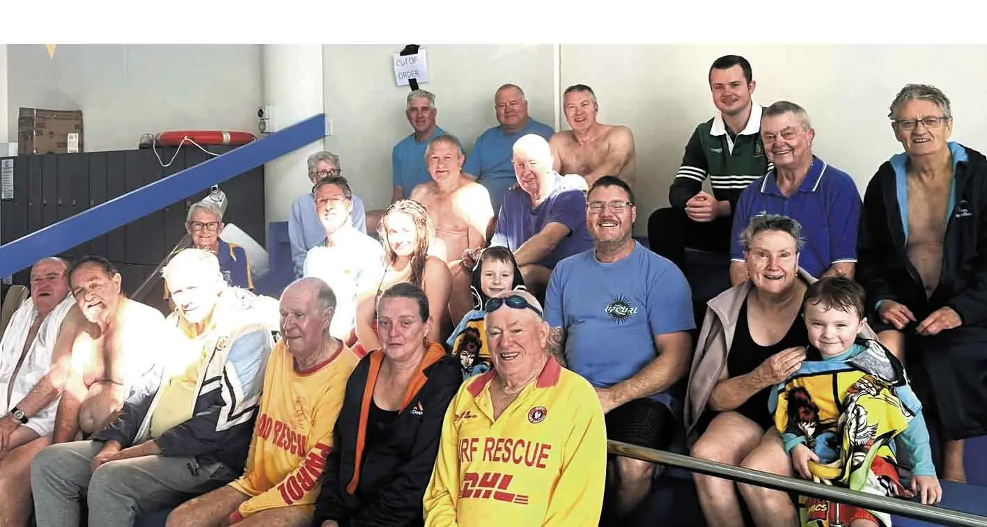 Ducks contest Tom Flynn Iron Man trophy as Rob Rich completes 650 swims!