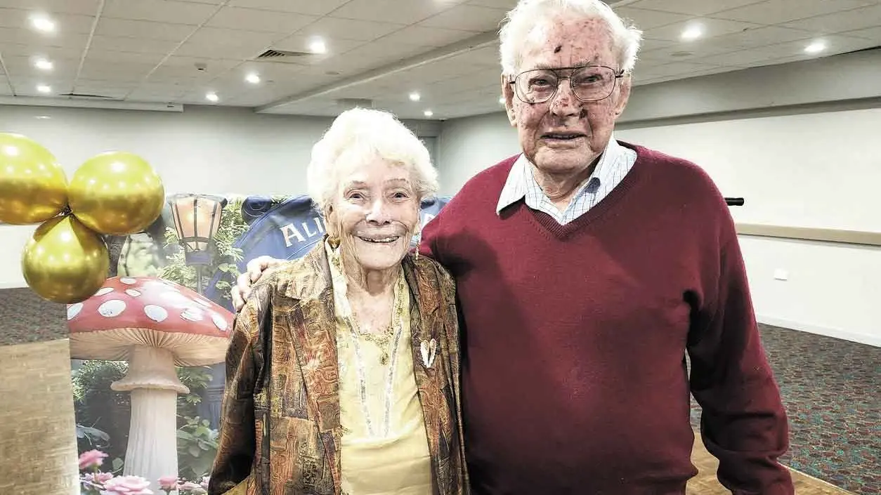 90 years young: Alice Sharp
