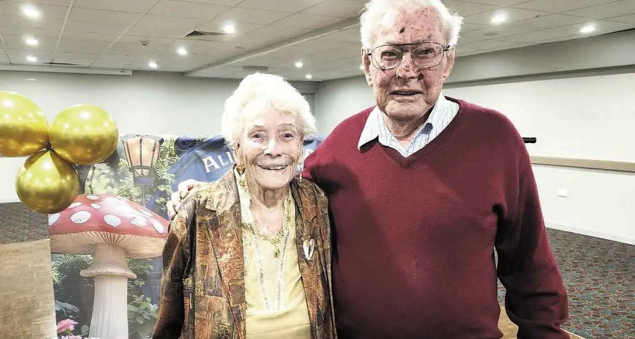 90 years young: Alice Sharp