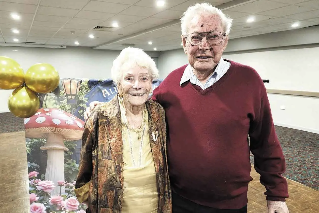 90 years young: Alice Sharp