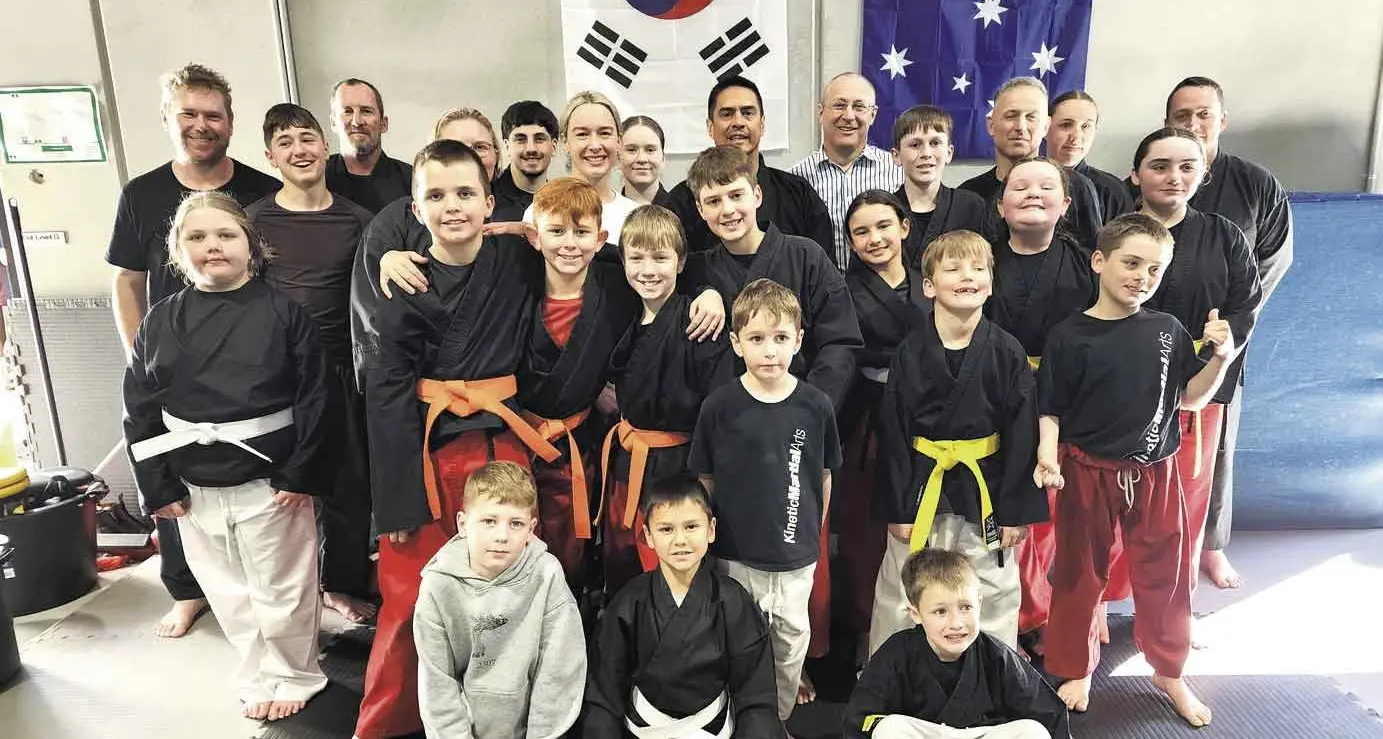 High energy on display at martial arts official opening