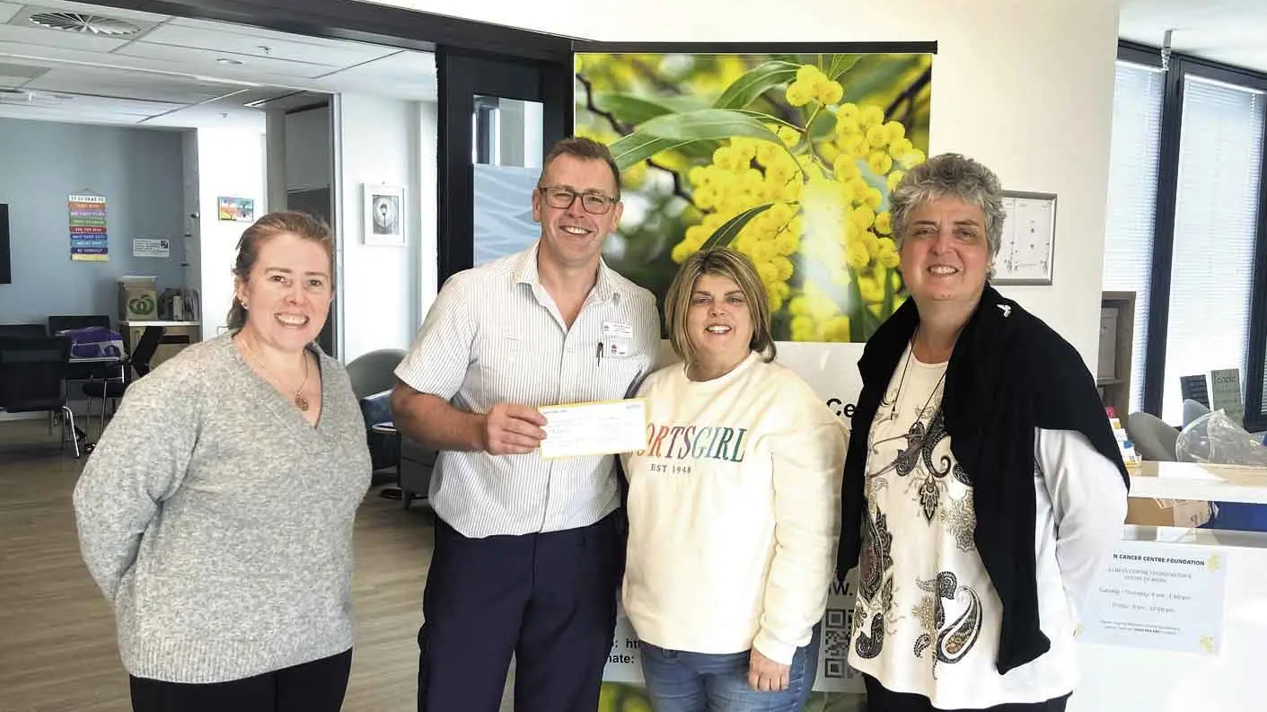 Daffodils bring sunshine and $1980 to local cancer care